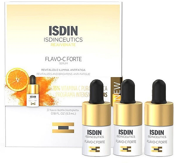 Vitamin C Face Serum - Isdin Isdinceutics Flavo-C Forte Serum — photo N2