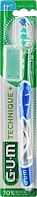 Toothbrush 'Technique+', soft, blue - G.U.M Soft Regular Toothbrush — photo N2