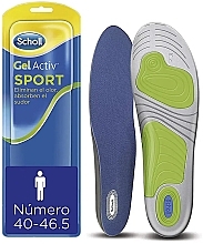 Fragrances, Perfumes, Cosmetics メンズ ジェルインソール - Scholl Gel Activ Sport Men 40-46.5