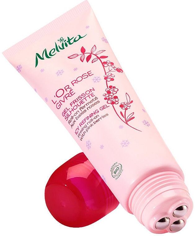 Organic Icy Refining Gel - Melvita L'Or Rose Givre Organic Icy Refining Gel — photo N2