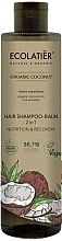 Fragrances, Perfumes, Cosmetics 2-in-1 Hair Balm-Shampoo - Ecolatier Organic Coconut Hair-Shampoo Balm