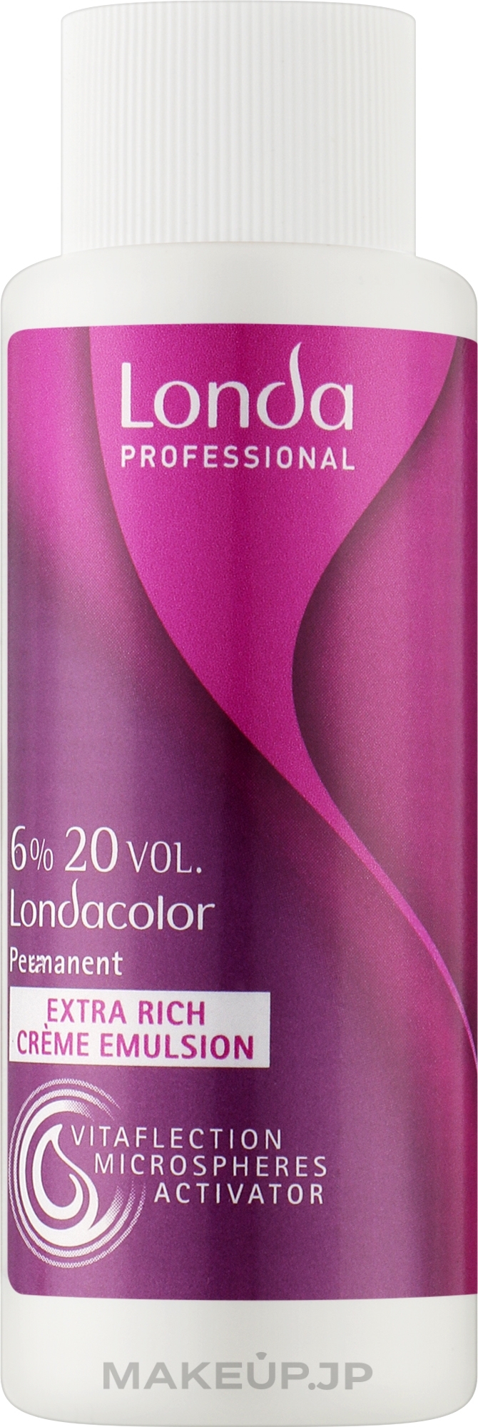 Oxidizing Emulsion for Permanent Cream Color 6% - Londa Professional Londacolor Permanent Cream — photo 60 ml