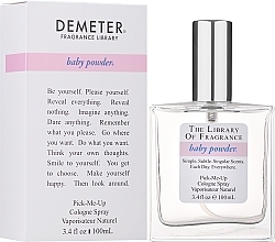 Demeter Fragrance Baby Powder - Eau de Cologne — photo N2