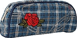Makeup Bag "Rose", 95801, dark blue - Top Choice — photo N1