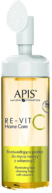 Face Cleansing Foam with Vitamin C - APIS Professional Re-Vit C Home Care — photo N1