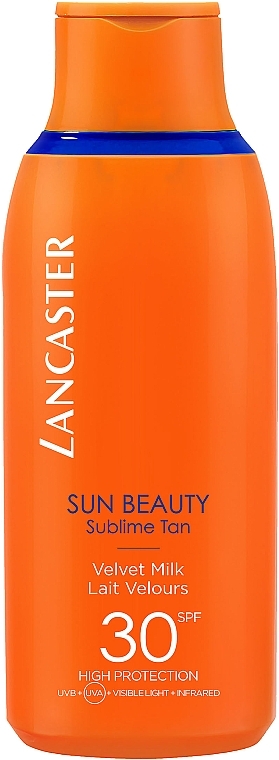 Sun Milk - Lancaster Sun Beauty Velvet Tanning Milk SPF 30 — photo N1