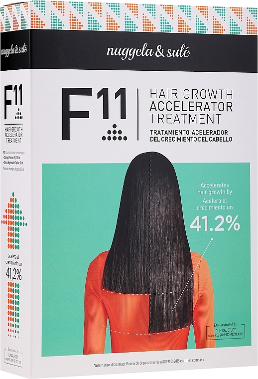 Set - Nuggela & Sule F11 Hair Growth Accelerating Treatment (shm/250ml + ser/70ml) — photo N4
