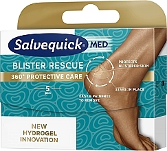Fragrances, Perfumes, Cosmetics Foot Plaster - Salvequick Med Blister Rescue