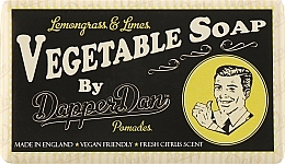 Fragrances, Perfumes, Cosmetics Natural Men Soap - Dapper Dan Vegetable Soap Lemongrass And Limes