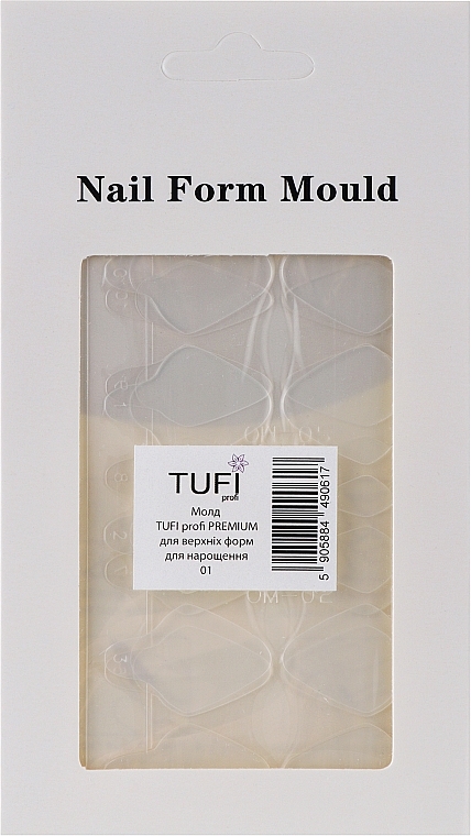 Mold for Upper Extension Forms, 24 pcs - Tufi Profi Premium 01 — photo N1