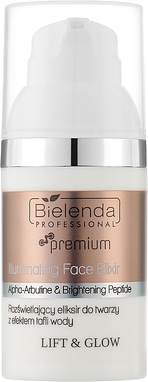 Illuminating Smoothness Face Elixir - Bielenda Professional Lift & Glow Illuminating Face Elixir with Water Surface Effect — photo N1