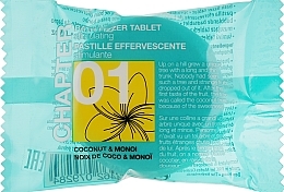 Fragrances, Perfumes, Cosmetics Bath Fizzer Tablet "Coconut & Monoi" - Chapter 01 Coconut & Monoi Bath Fizzer Tablet