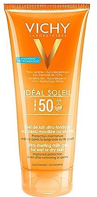 Sun Body Gel - Vichy Ideal Soleil Ultra-Melting Milk Gel SPF 50 — photo N1