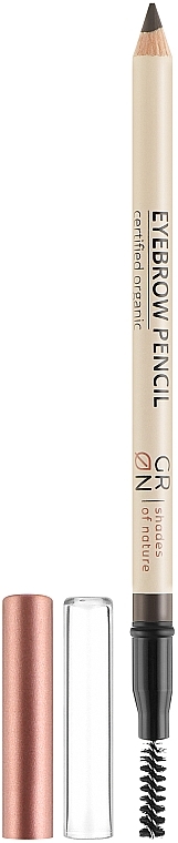 Brow Pencil with Brush - GRN Eyebrow Pencil — photo N1