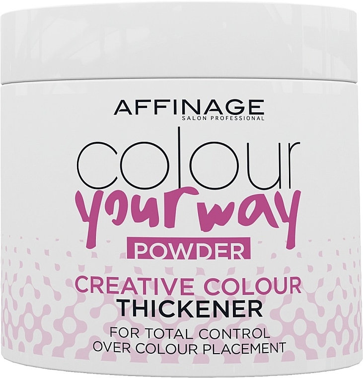 Hair Building Fibers - Affinage Salon Professional Colour Your Way Powder — photo N1