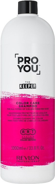 Colored Hair Shampoo - Revlon Professional Pro You Keeper Color Care Shampoo — photo N2