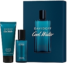 Fragrances, Perfumes, Cosmetics Davidoff Cool Water - Set (edt/40ml + sh/gel/75ml)