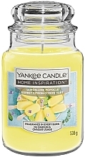 アロマキャンドル瓶入り - Yankee Candle Home Inspiration Lemon-Lime Popsicle — photo N2