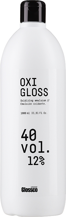 Developer - Glossco Color Oxigloss 40 Vol — photo N1