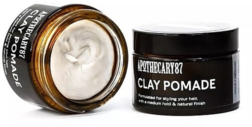 Hair Styling Clay Pomade - Apothecary 87 Clay Pomade — photo N7