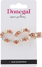 Fragrances, Perfumes, Cosmetics Hair Clip, FA-5713+1, with colored crystals - Donegal