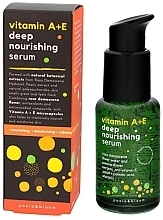 Fragrances, Perfumes, Cosmetics Face Serum with Vitamins A+E and Damask Rose - Poola&Bloom Vitamin A + E Deep Nourishing Serum