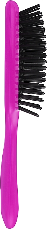 Hair Brush, black teeth, pink - Janeke SuperBrush Vented Small — photo N2