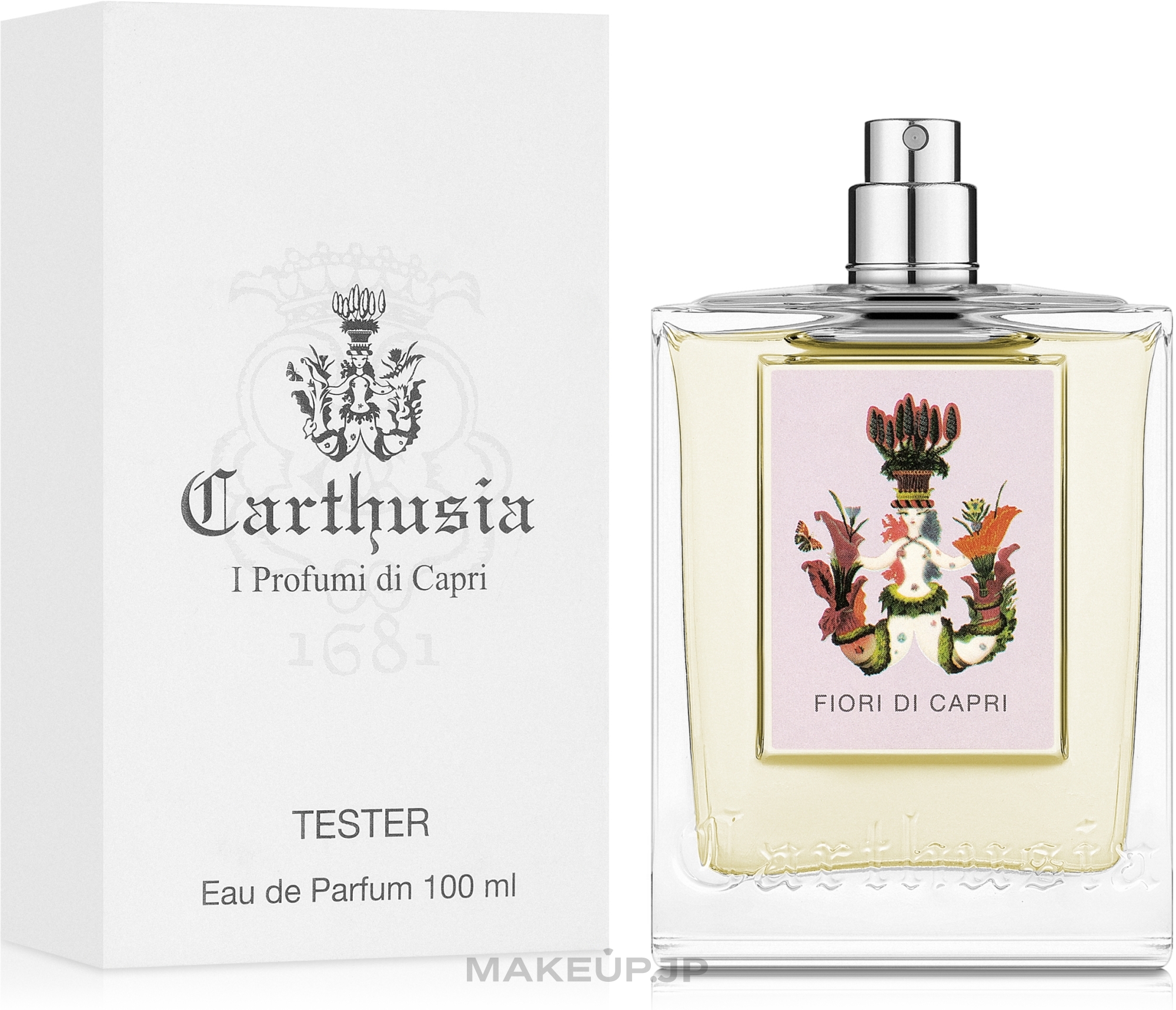 Carthusia Fiori Di Capri - Eau de Toilette (tester without cap) — photo 100 ml