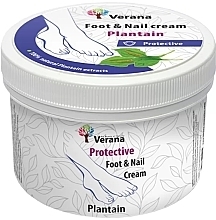 Fragrances, Perfumes, Cosmetics Protective Foot & Nail Cream 'Plantain' - Verana Protective Foot & Nail Cream Plantain