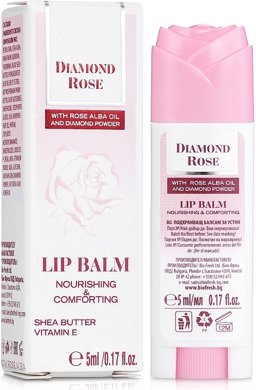 Lip Balm - BioFresh Diamond Rose Lip Balm — photo N1