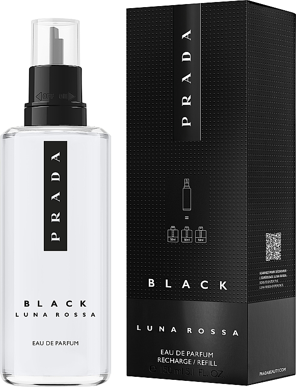 Prada Luna Rossa Black - Eau de Parfum (refill) — photo N2