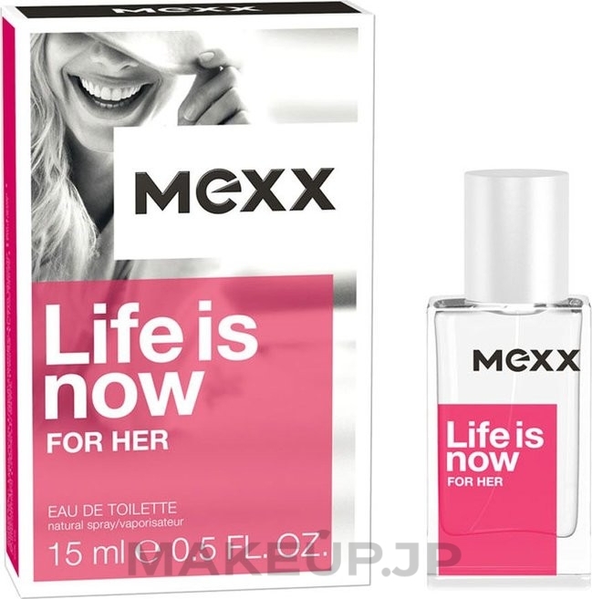 Mexx Life is Now for Her - Eau de Toilette — photo 15 ml