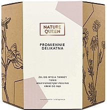 Set - Nature Queen (peeling/2*6ml + gel/150ml + tonic/150ml + h/cr/75ml) — photo N1