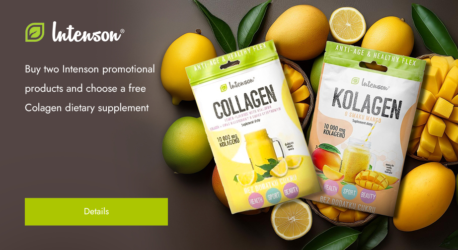 Buy two Intenson promotional products and choose a free Colagen dietary supplement