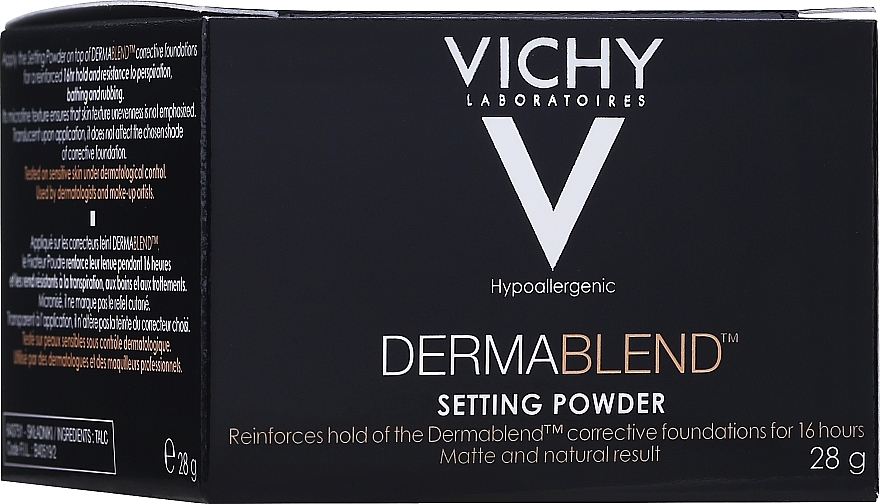 Setting Loose Powder - Vichy Dermablend Setting Powder — photo N2