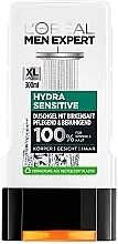 Fragrances, Perfumes, Cosmetics Shower Gel - L'oreal Men Expert Hydra Sensitive Shower Gel