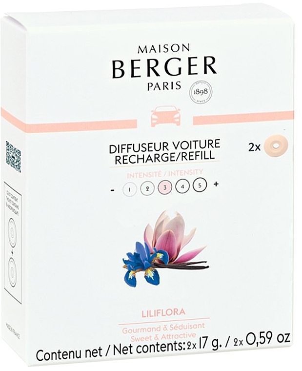 Maison Berger Liliflora - Car Aroma Diffuser (refill) — photo N1