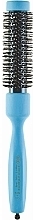 Fragrances, Perfumes, Cosmetics Thermal Brush with Nylon Bristles & Aluminum Tube, d23mm, blue - 3ME Mastery Soft Touch