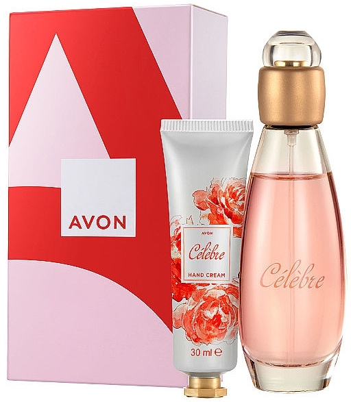 Avon Celebre - Set (edt/50ml + h/cr/30ml) — photo N1