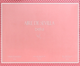 Fragrances, Perfumes, Cosmetics Instituto Espanol Aire de Sevilla Bella - Set (edt/150ml + b/cr/150ml + sh/gel/150ml)