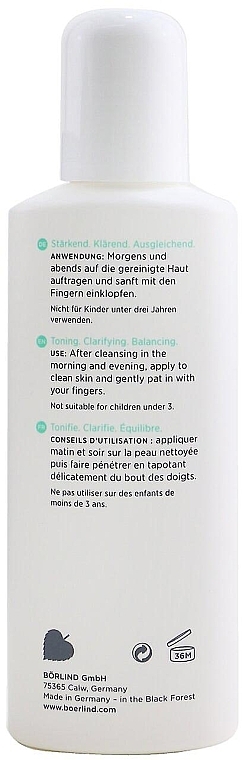 Purifying Face Tonic - Annemarie Borlind Purifying Care Astringent Toner — photo N5