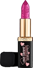 Fragrances, Perfumes, Cosmetics Moisturizing Lipstick - L'Oreal Paris Color Riche Satin Love Liberty Limited Edition