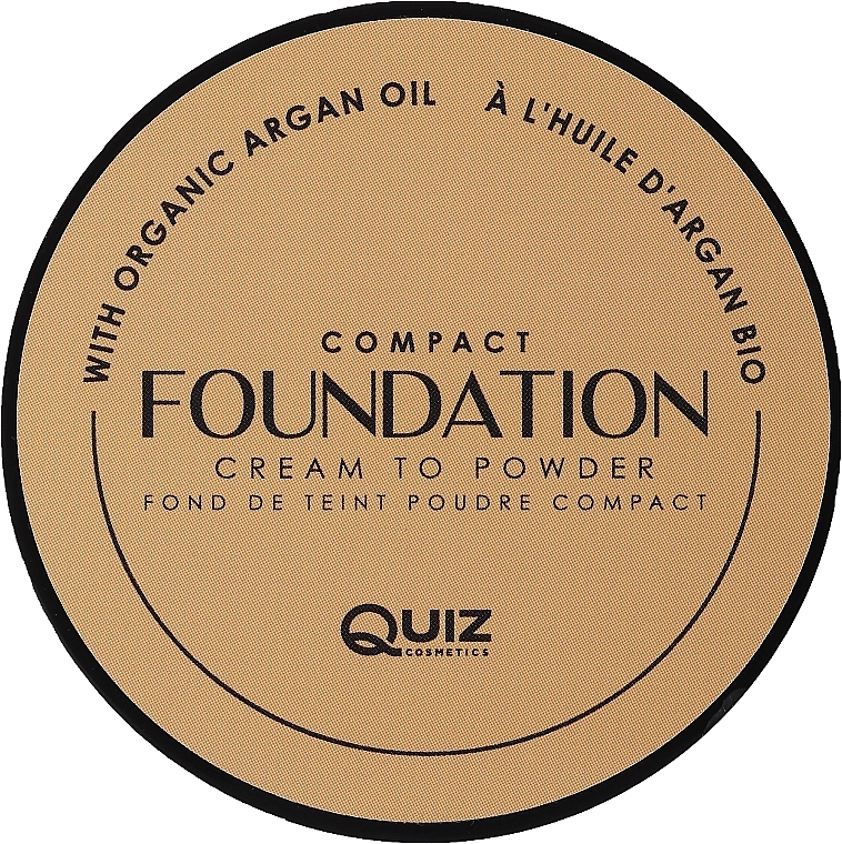 Compact Cream Powder - Quiz Cosmetics Compact Foundation Cream To Powder — photo N2