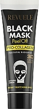 Fragrances, Perfumes, Cosmetics Black Face Mask "Pro-Collagen" - Revuele Black Mask Peel Off Pro-Collagen