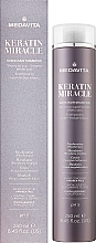 Ultra Smoothing Shampoo with Silk Effect - Medavita Keratin Miracle Sleek Hair Shampoo — photo N2