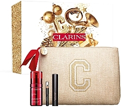 Fragrances, Perfumes, Cosmetics Clarins Multi-Intensive Total Eye Lift Set (eye/conc/15ml + mascara/3ml + eye/pencil/0.39g+ bag) - Set