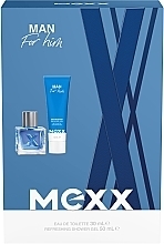 Mexx Man Gift Set - Set (edt/30 ml + sh gel/50 ml) — photo N5