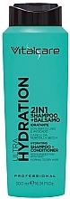 Flax Seed & Avocado Shampoo & Conditioner - Vitalcare Professional Ultra Hydration Shampoo & Balsamo — photo N1
