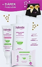 Fragrances, Perfumes, Cosmetics Body Care Kit - Saforelle Intimate Care Gift Set (cr/40ml + wipes/10szt + gel/250ml + towel)