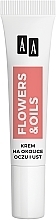 Lifting Eye & Lip Cream 65+ - AA Flowers & Oils Lifting Effect Eyes And Lip Cream — photo N1